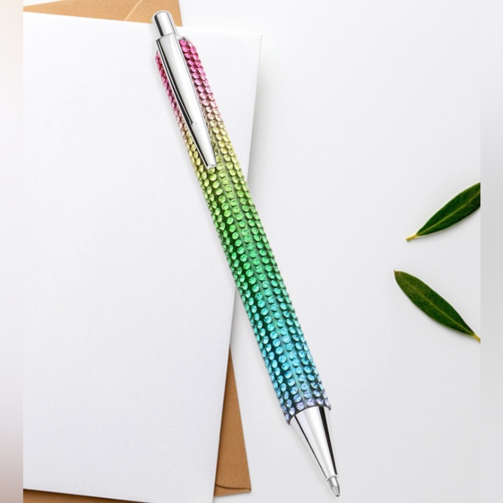 Crystal Embellished Ball Pen